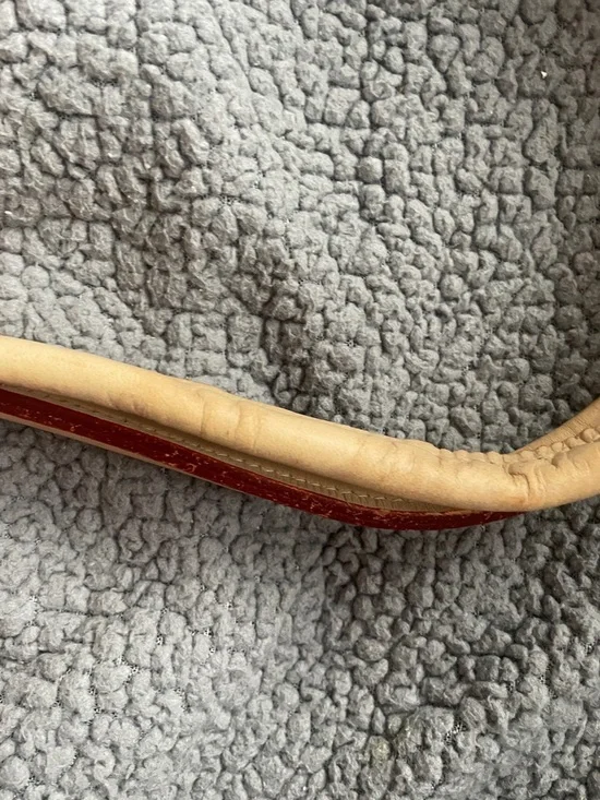 Dooney & Bourke Coral Orange Logo Tote with Tassel Drawstring - Picture 13 of 16